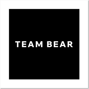 Team Bear Posters and Art